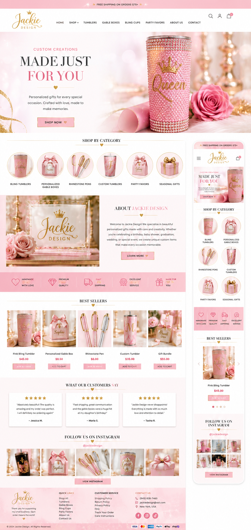 Contact – Jackie Design