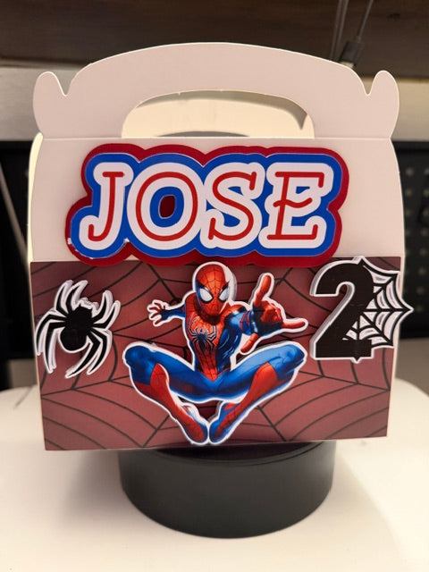 Spider man personalized gable box