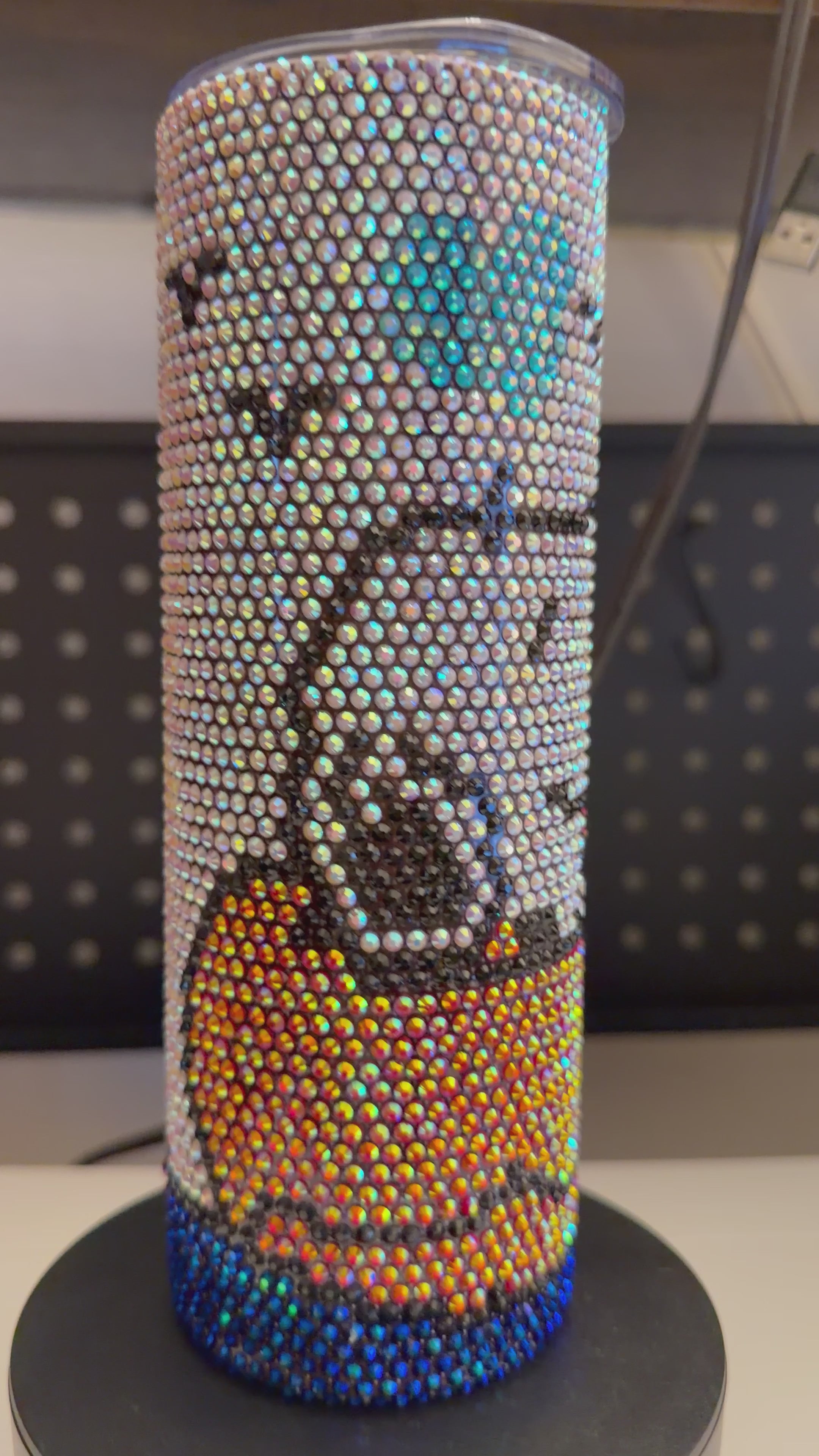 Snoopy bling tumbler