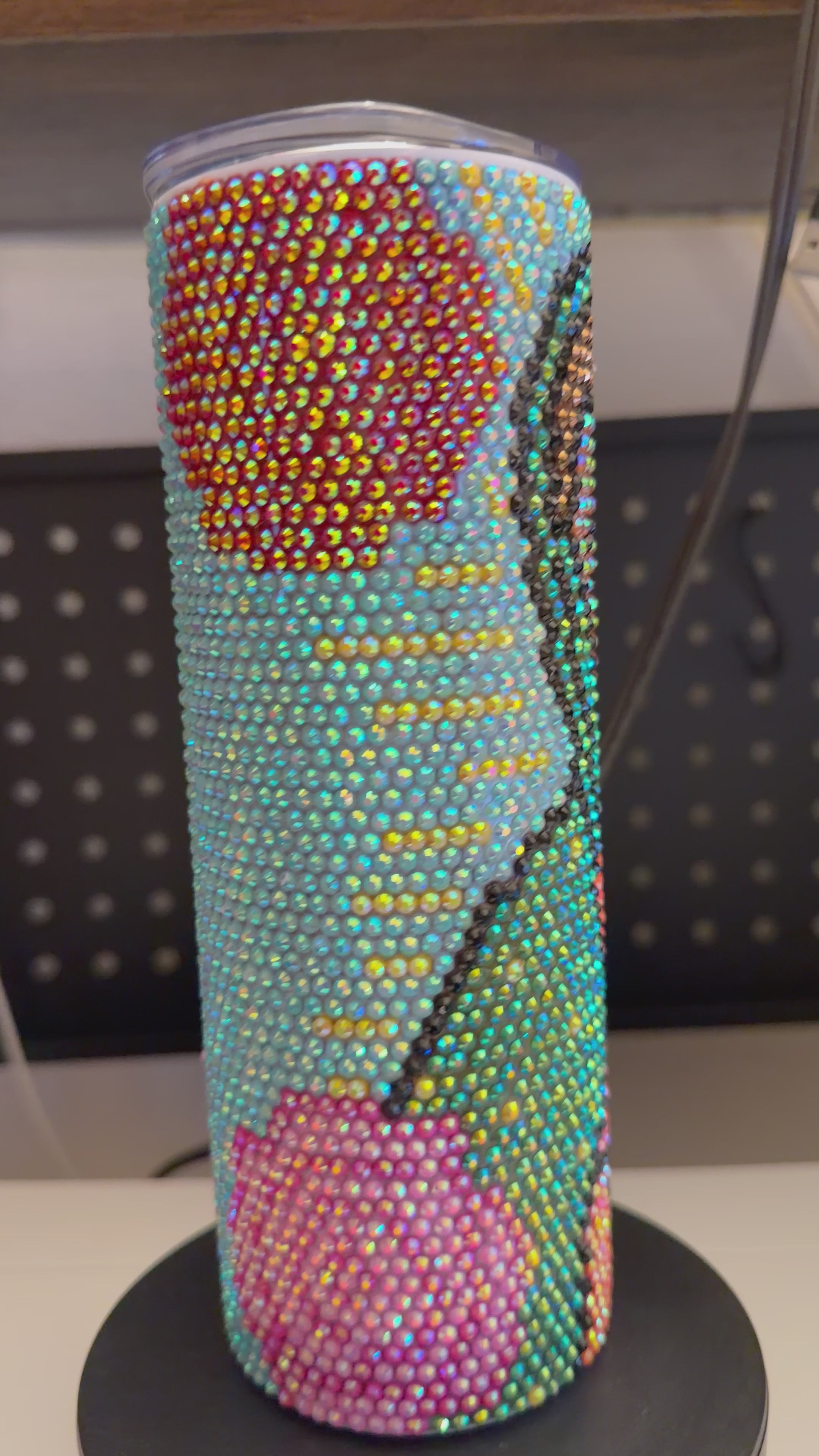 Virgen the guadalupe bling cup